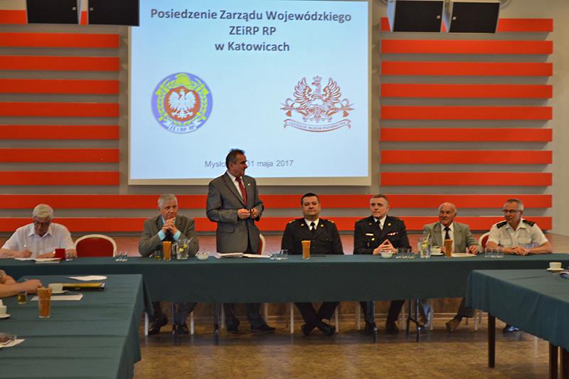 Posiedzenie Zarządu Wojewódzkiego, Wojewódzkiej Komisji Rewizyjnej ZEiRP RP w Katowicach oraz Komisji Socjalnej