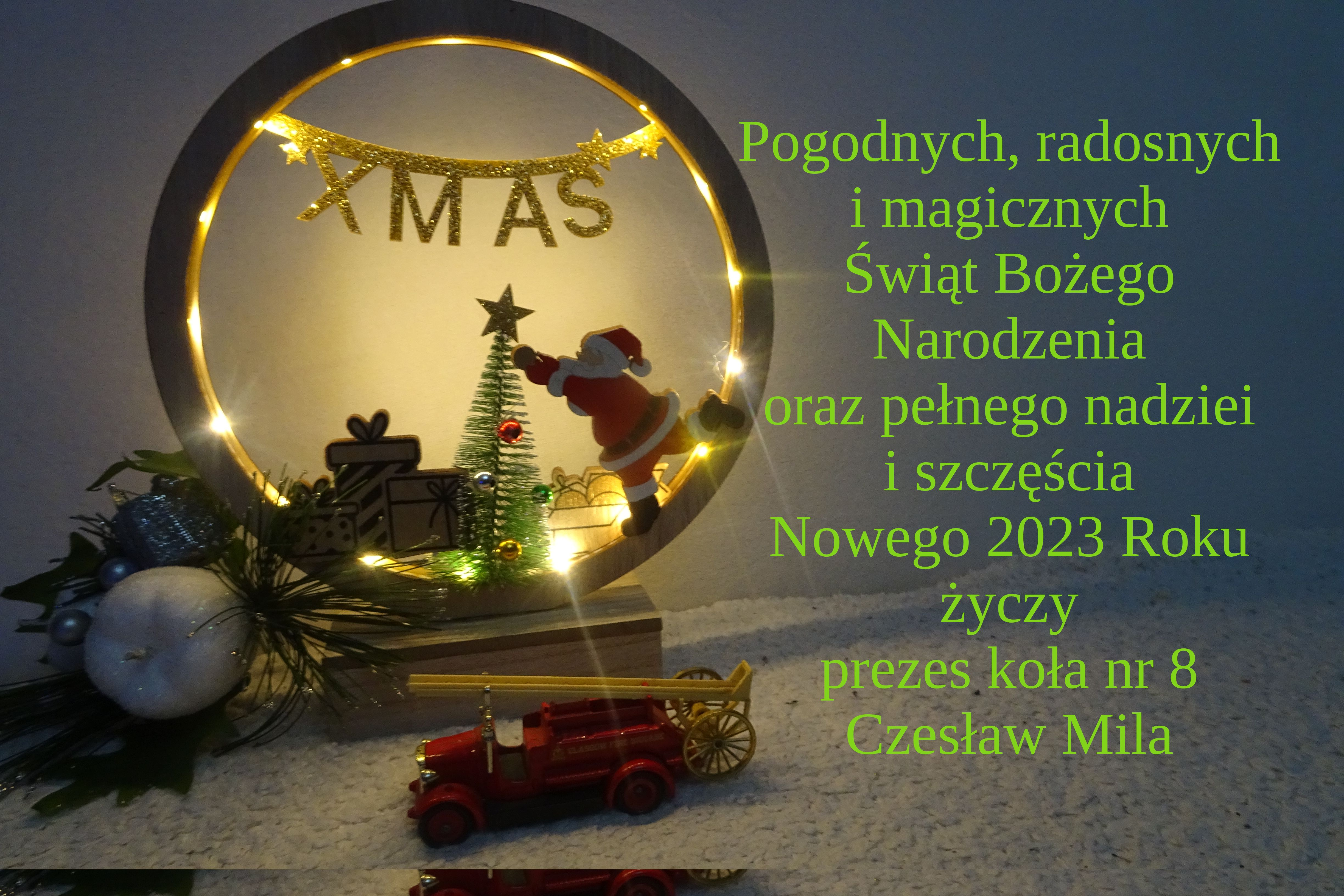 ŻYCZENIA ŚWIĄTECZNE .