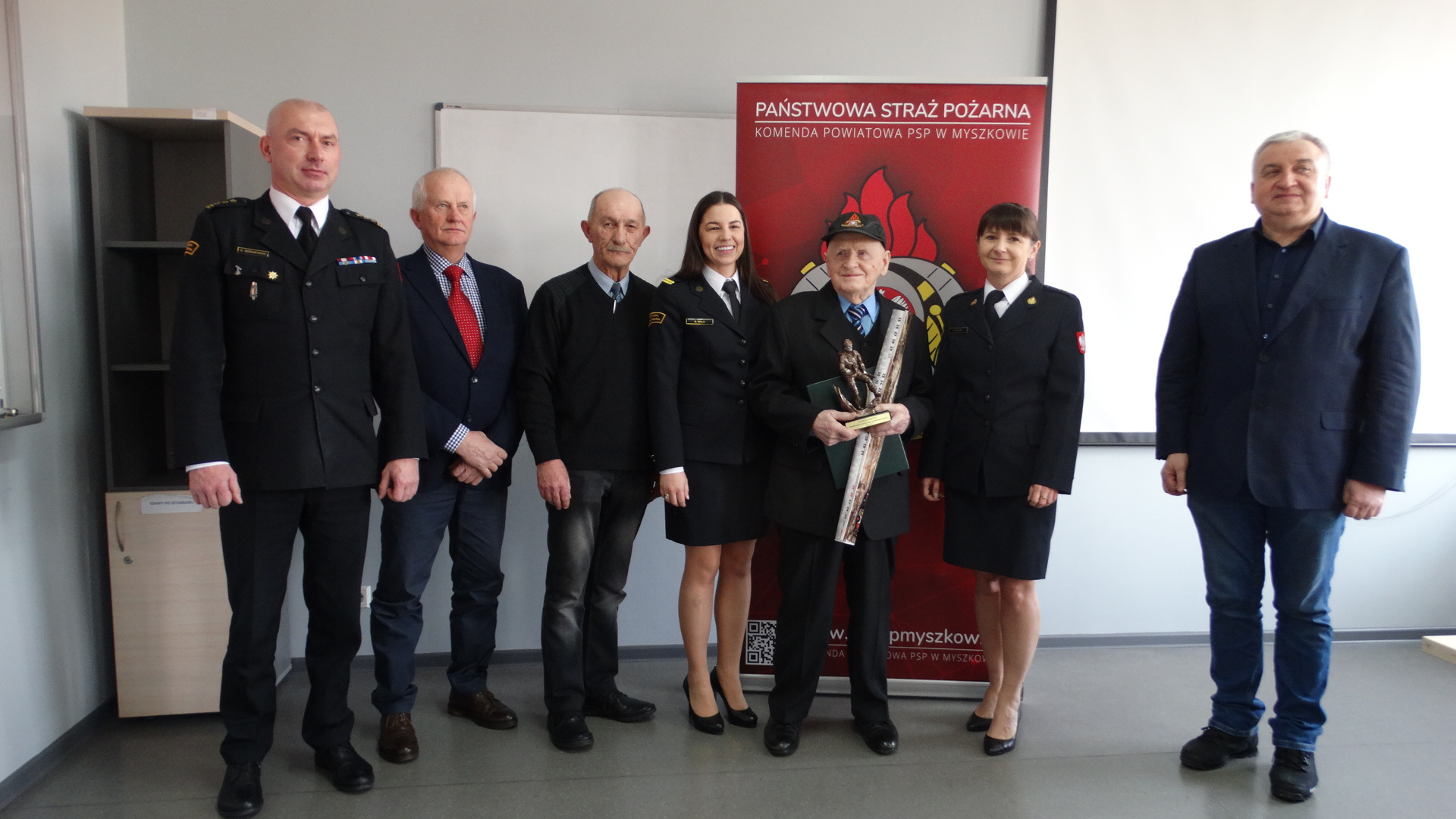 Jubileusz 80-lecia życia emeryta PSP