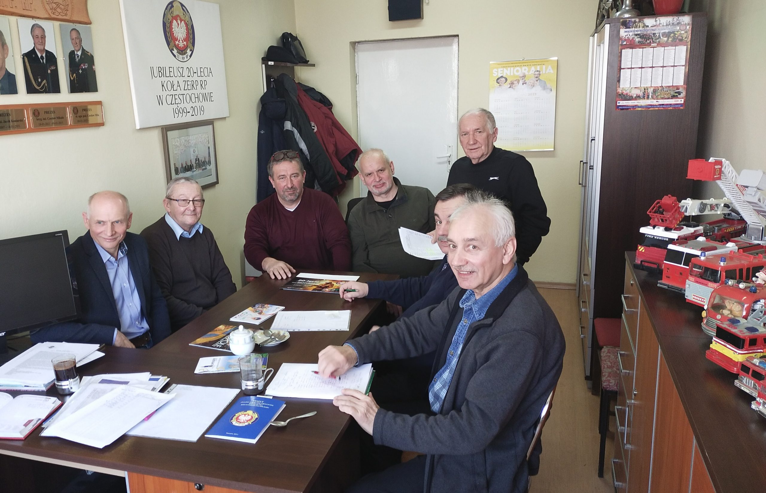 Zebranie Zarządu Koła nr 8 i Komisji Rewizyjnej w Częstochowie