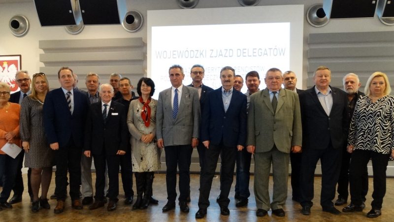 Delegaci Koła nr 8 w Częstochowie na Zjeździe Delegatów ZEiRP RP w Mysłowicach.