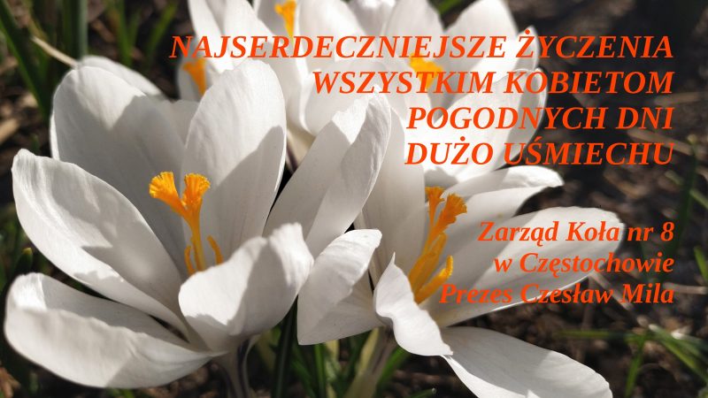 ŻYCZENIA NA DZIEŃ KOBIET