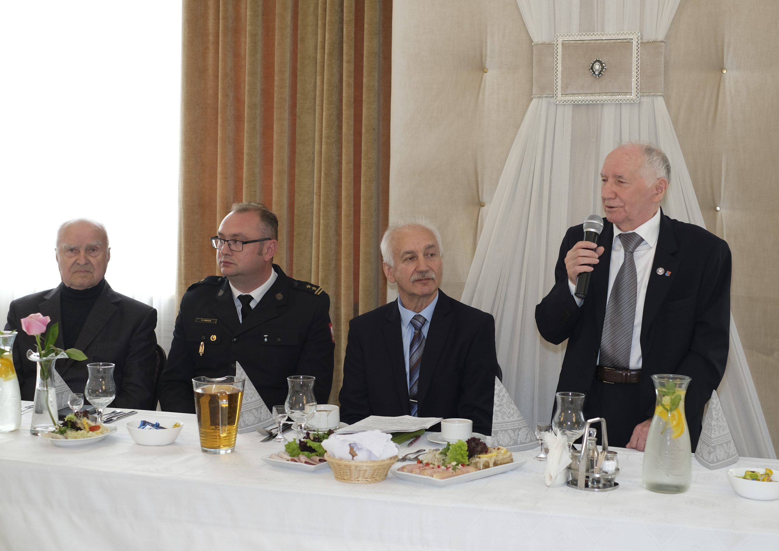 Spotkanie emerytów, z okazji Dnia Strażaka w Częstochowie.