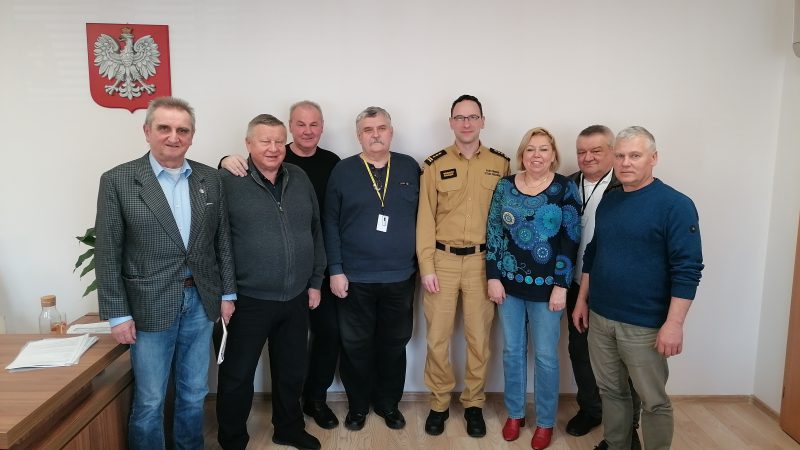 SPOTKANIE Z ŚLĄSKIM  KOMENDANTEM WOJEWÓDZKIM PSP.