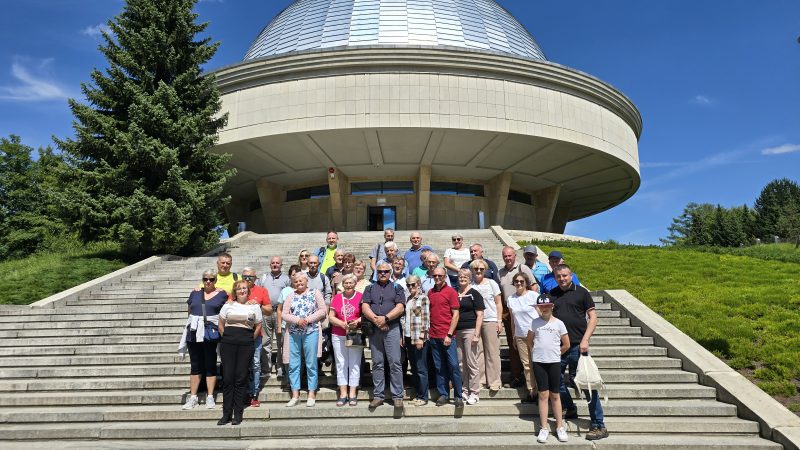 WYCIECZKA KOŁA Z MYSZKOWA DO PLANETARIUM W PARKU ŚLĄSKIM.