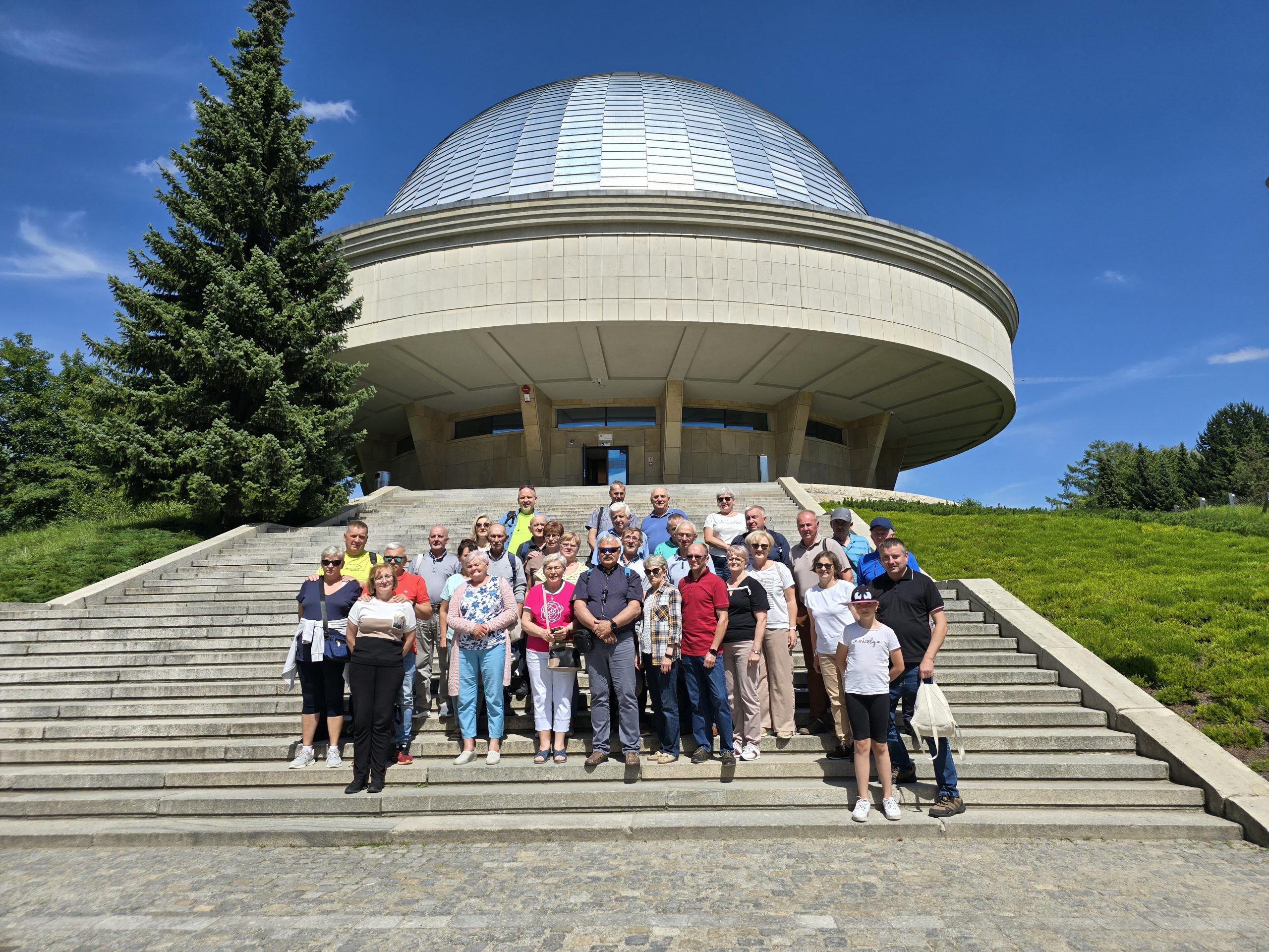 WYCIECZKA KOŁA Z MYSZKOWA DO PLANETARIUM W PARKU ŚLĄSKIM.