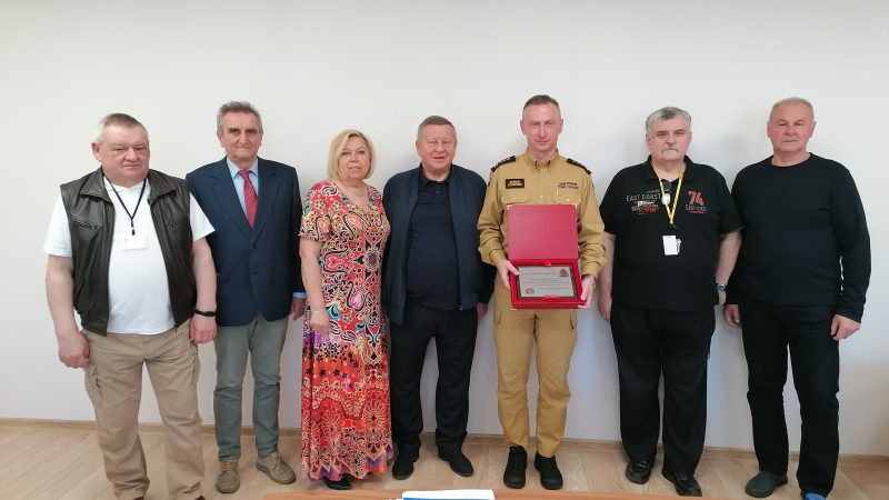 Spotkanie z Komendantem Wojewódzkim PSP w Katowicach