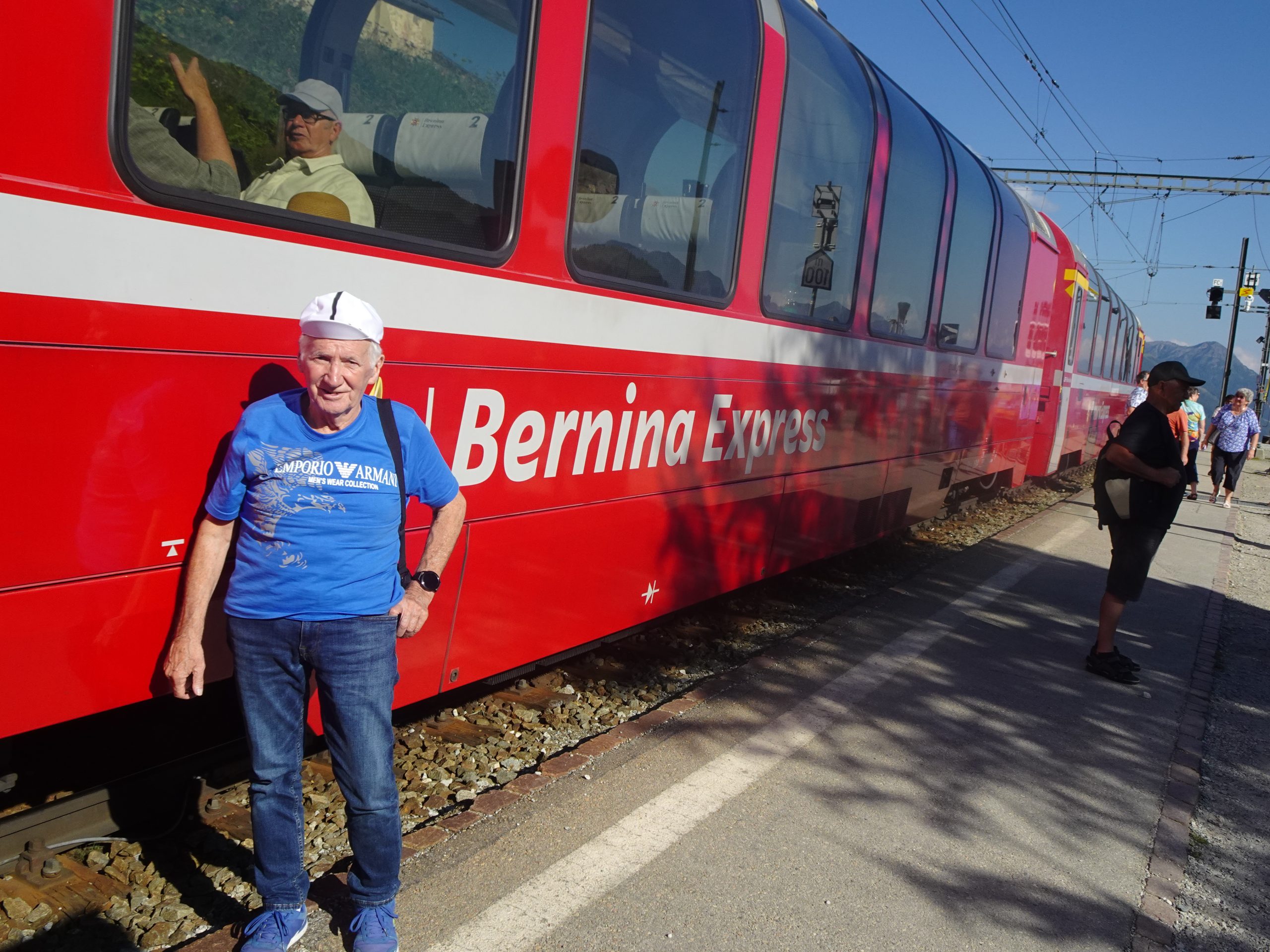 „Czerwony pociąg – Szwajcaria – Włochy”