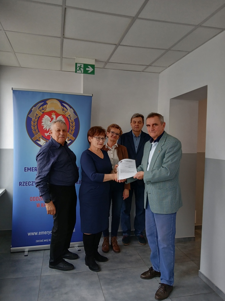 Rejestracja Koła z Raciborza w Oddziale Wojewódzkim ZEiRP RP w Katowicach