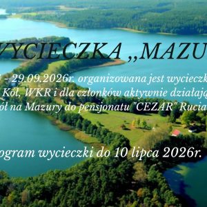 Wycieczka ,,Mazury,,